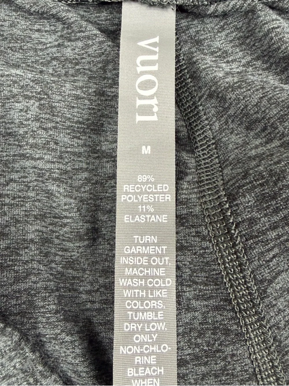 Vuori Performance Jogger Gray Heather DreamKnit Soft Lounge Women M Charcoal - Picture 6 of 7